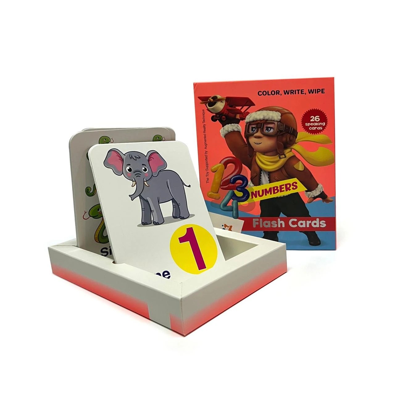 Numbers Flash Cards - اكتب وامسح