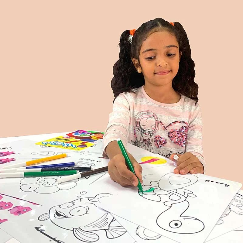 البطاقات الذكية الكبيرة للأرقام العربية (اكتب وامسح )